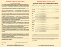 Tour Registration Form